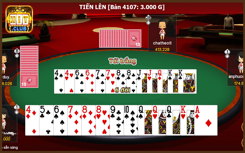 Game Bài Tiến Lên Miền Nam HitClub Gameplay
