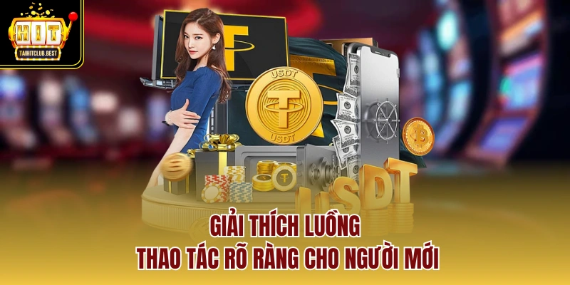 Giải thích luồng thao tác rõ ràng cho người mới