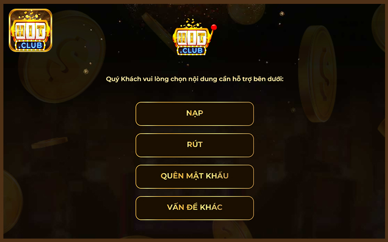 Hỗ trợ HitClub 24/7 phản hồi nhanh tận tình